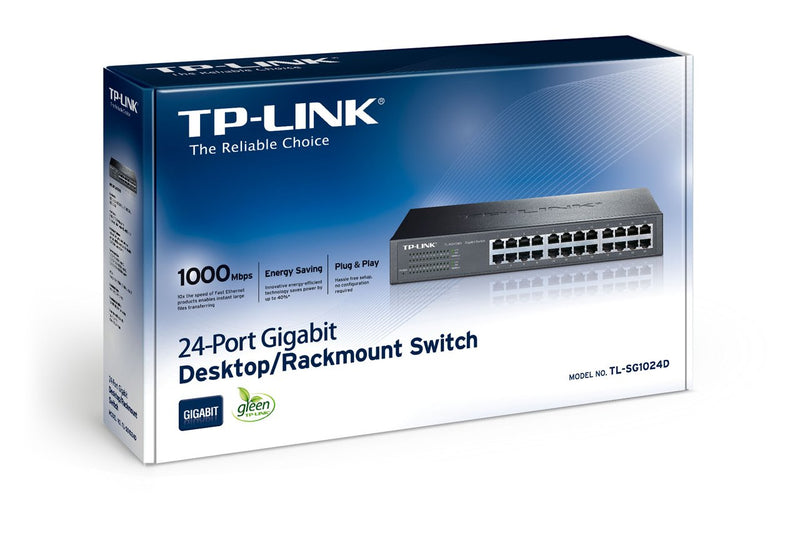 TP-Link TL-SG1024D 24-Port Gigabit Desktop/Rackmount Switch