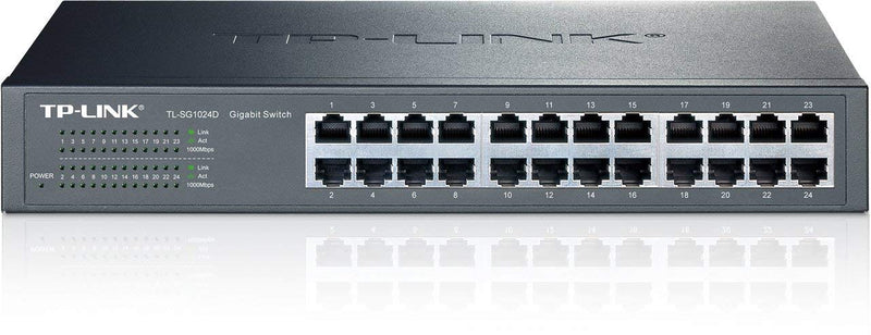 TP-Link TL-SG1024D 24-Port Gigabit Desktop/Rackmount Switch