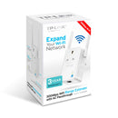 Tp-Link Tl-Wa860Re - N300 Universal Range Extender With Extra Power Outlet, Broadband/Wi-Fi Extender, Wi-Fi Booster/Hotspot With 1 Ethernet Port And 2 External Antennas, Plug And Play, Uk Plug