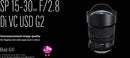 Tamron SP 15-30mm f/2.8 Di VC USD G2 Camera Lens