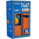 Tecno T467 Mobile Phone - Back Camera With Flash, 2500mAh Battery