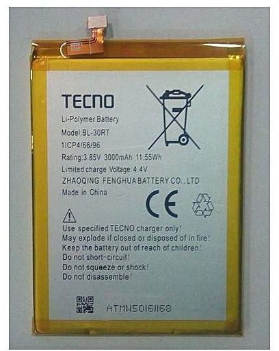 Tecno W5 (BL-30RT)  Replacement Battery