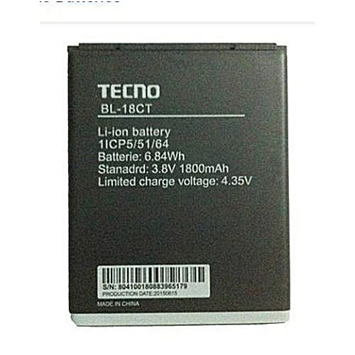 Tecno Y3 , Y4 , J5 (BL-18CT)  Replacement Battery