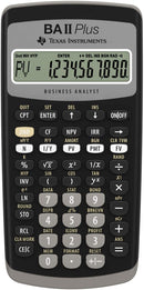 Texas Instruments BA II Plus Financial Calculator