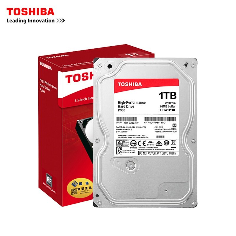 Toshiba Laptop Internal HDD 1TB(HDKCB88A2A01)