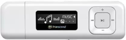 Transcend MP330 MP3 Player - 8 GB, FM radio, line-in recording, voice recorder