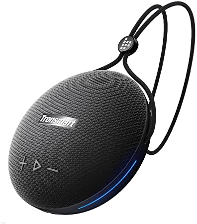 Tronsmart Splash 1 IPX7 Waterproof Bluetooth Speaker -15W Max, Up to 24 Hours(50% Volume) Playtime