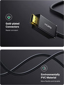 UGREEN DP101 DisplayPort to HDMI Cable 2m UG-10202 – Male to Male, 4K@60Hz Video Adapter