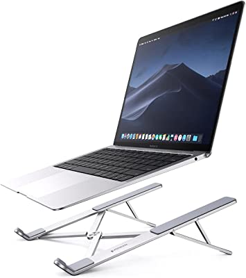UGREEN Foldable Adjustable Laptop Stand, Silver – LP451