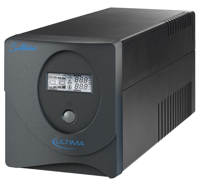 Sollatek Ultima LCD 1500VA line interactive UPS