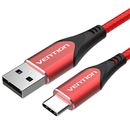 Vention USB-C to USB 2.0-A Cable 1.5M Red (VEN-CODRG)