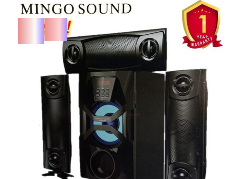 Mingo Sound 3.1 Sub-Woofer System BT/USB/FM with Free 8GB Flash