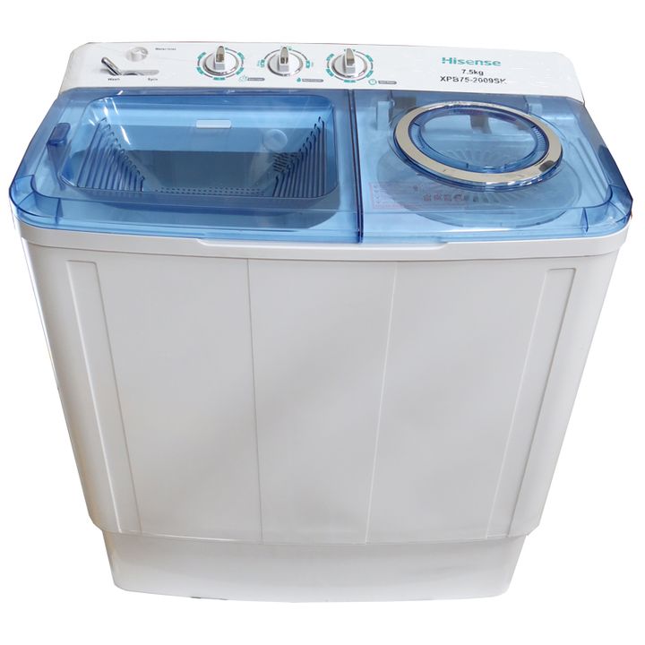 Hisense XPB75-2009SK Twin Tub 7.5KG Capacity Washing Machine
