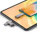 USAMS Hot 256G Type-C+USB3.0 Rotatable High Speed Flash Drive USB(ZB202UP01)