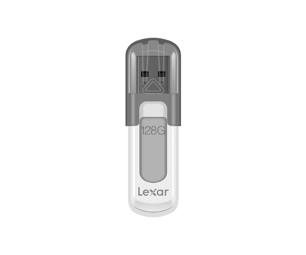 Lexar 128GB JumpDrive V100 USB 3.0 Flash Drive (LJDV100-128ABGY)
