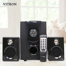 Vitron V411D BLUETOOTH/USB/SD/FM 4500W-BLACK WITH 2SPEAKERS
