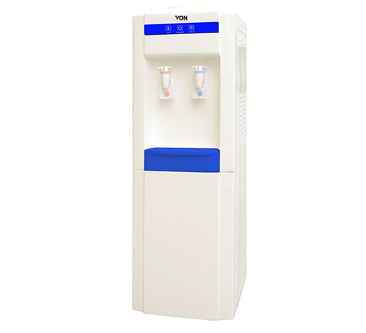 Von VADA2110W Hot & Normal Water Dispenser - 2 taps, Fresh storage cabinet