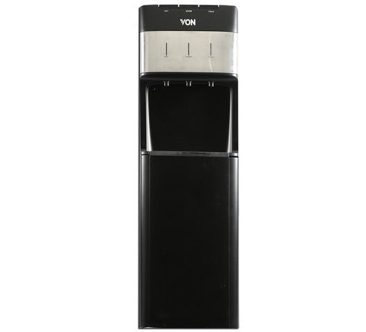 Von VADA2323K Water Dispenser - Compressor Cooling, with Fridge, 3 taps, Child lock on the hot water tap
