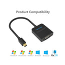 Vention VEN-HBDBB Mini DisplayPort to VGA Converter – Compact & Reliable Video Adapter for Laptops, PCs & Monitors