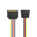 Vention VEN-KDABY 0.3M SATA 15-Pin Power Extension Cable – High-Speed PC & HDD Power Connector