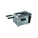 Von VSYD50MBX 4.5Liters Deep Fryer - 2200 watts, Detachable Enamel Pot, 3 Interchangeable Baskets
