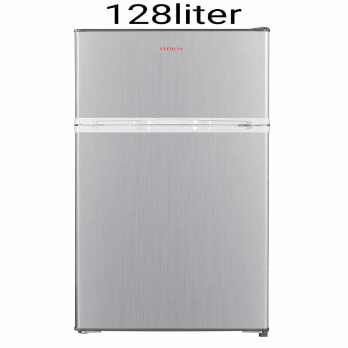 Vitron 128L Double Door Refrigerator