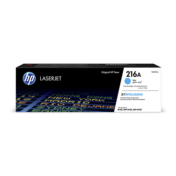 HP 216A Cyan Original LaserJet Toner Cartridge (W2411A)