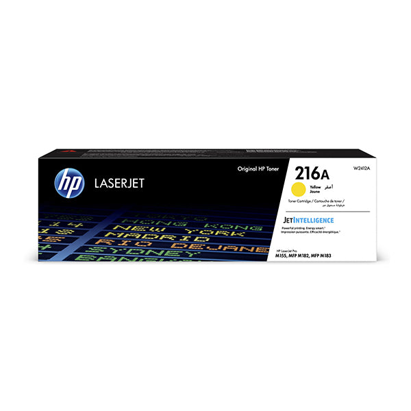 HP 216A Yellow Original LaserJet Toner Cartridge (W2412A)