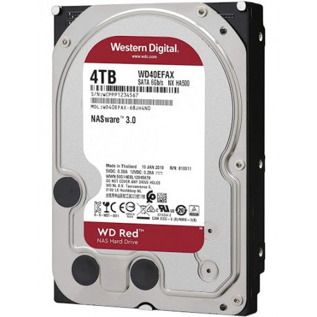 Western Digital Red NAS Hard Disk Drive 4TB (WD40EFAX)