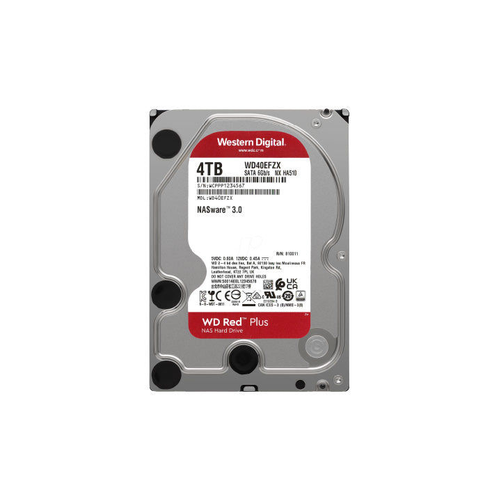 Western Digital Red™ Plus NAS Hard Drive 3.5" (WD40EFZX)