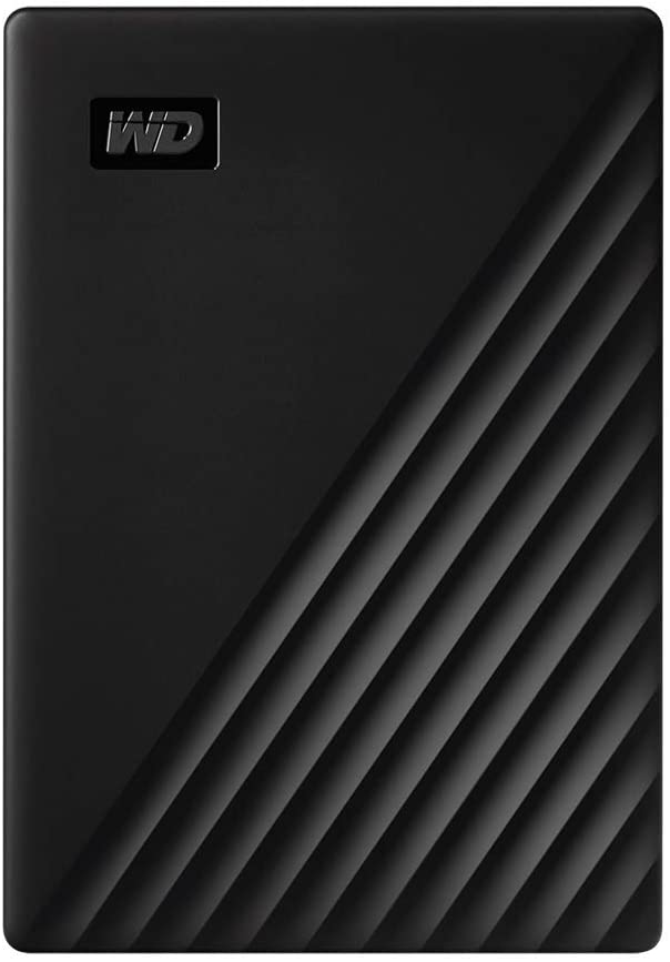 WD My Passport 4TB Portable External Hard Drive USB 3.0 Black (WDBPKJ0040BBK-WESN)