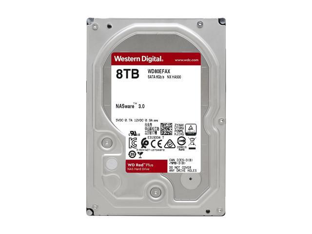 WD Red Plus 8TB NAS Hard Disk Drive (WD80EFBX)