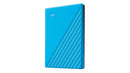 WD My Passport 4TB External Hard Drive Sky Blue (WDBPKJ0040BBL-WESN)