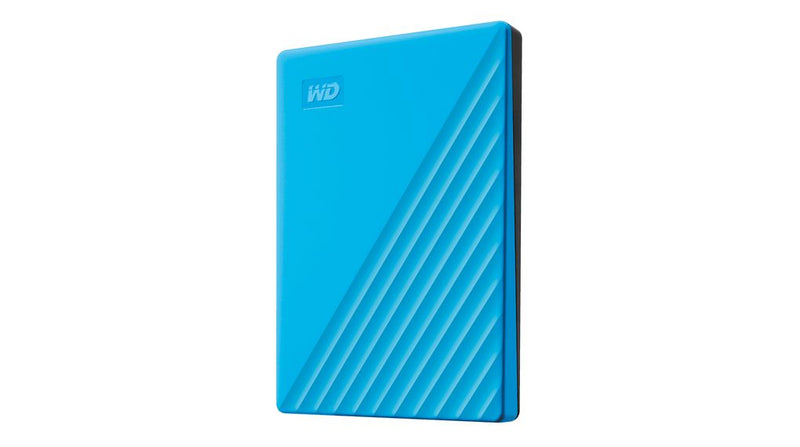 WD My Passport 4TB External Hard Drive Sky Blue (WDBPKJ0040BBL-WESN)
