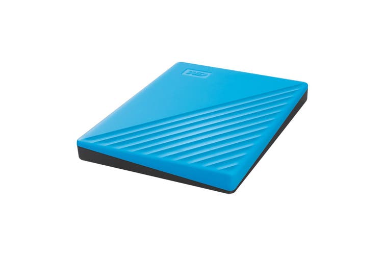 WD My Passport 4TB External Hard Drive Sky Blue (WDBPKJ0040BBL-WESN)
