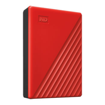 WD My Passport 4TB External Hard Drive Red (WDBPKJ0040BRD-WESN)