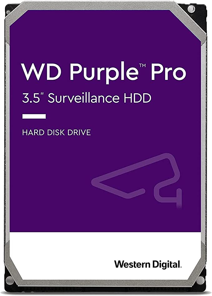 WD Purple™ Pro Surveillance Hard Drive - 10TB, 256 MB, 7200 rpm