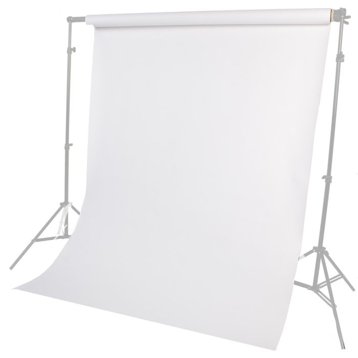 Visico Paper Background 1.35 X10M - White