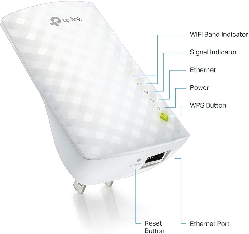 TP-Link RE220 AC750 Wireless N Wall Range Extender (TL-RE220)