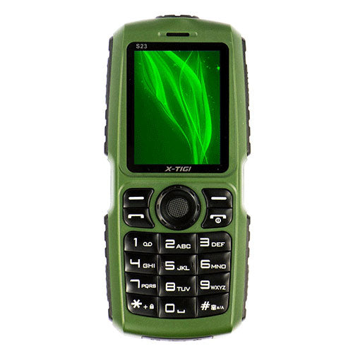 X-TIGI S23, 2050mAH PHONE AND POWERBANK, DUAL SIM Black