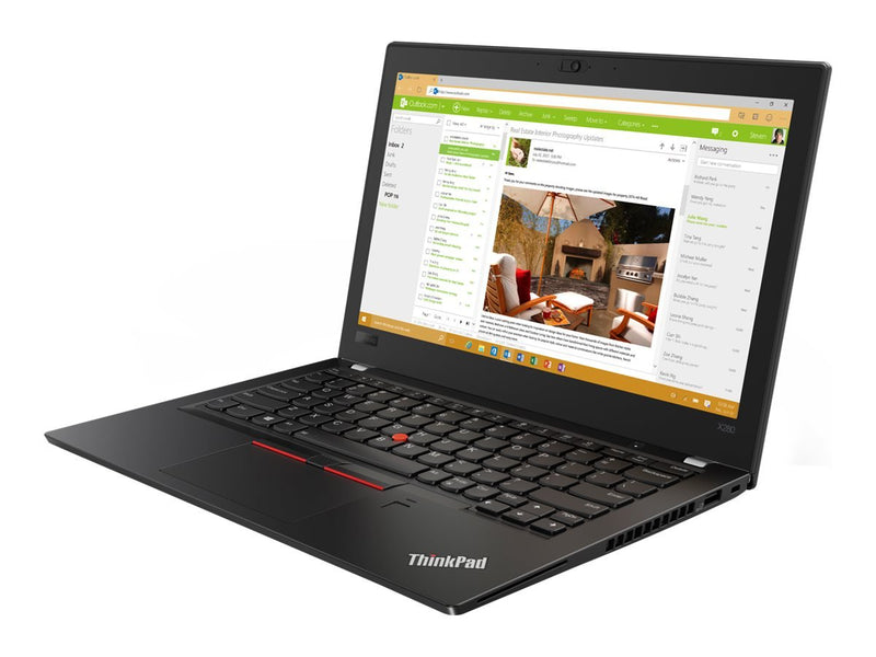 Lenovo ThinkPad X280 PC Laptop (20KF001YUE)- Intel Core i5-8250U Processor, 8th Gen, 8GB RAM, 256GB SSD, 12.5 Inch Display, Windows 10 Pro 64