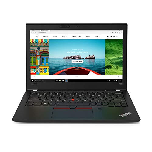 Lenovo ThinkPad X280 PC Laptop (20KF001YUE)- Intel Core i5-8250U Processor, 8th Gen, 8GB RAM, 256GB SSD, 12.5 Inch Display, Windows 10 Pro 64
