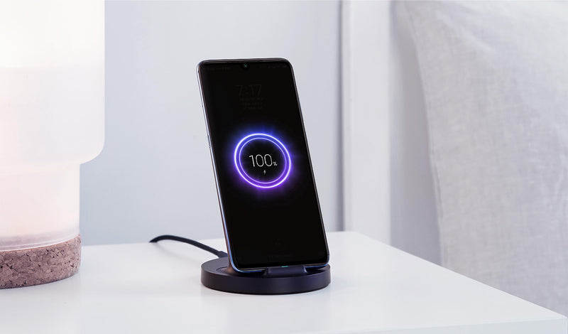 XIAOMI Mi Wireless Charging Stand 20W Vertical Charger - Black