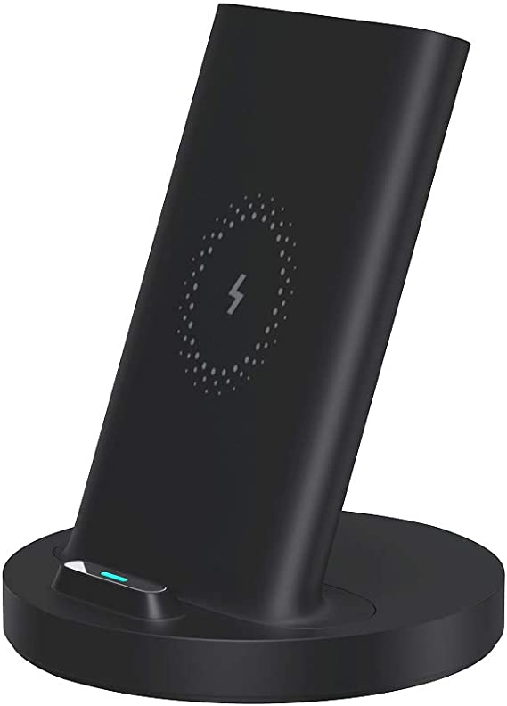 XIAOMI Mi Wireless Charging Stand 20W Vertical Charger - Black