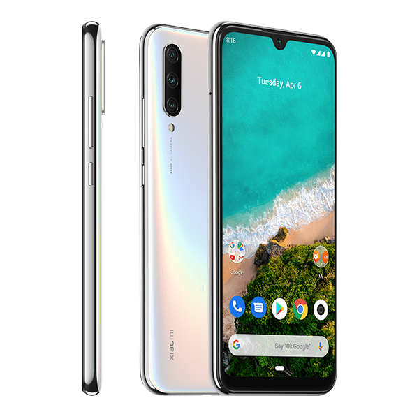Smartphone- Xiaomi Mi A3 4GB/64GB  Smartphone- 4GB RAM + 64GB ROM, 6.01", Triple Cam, Android 9.0 Pie, 4030mAh