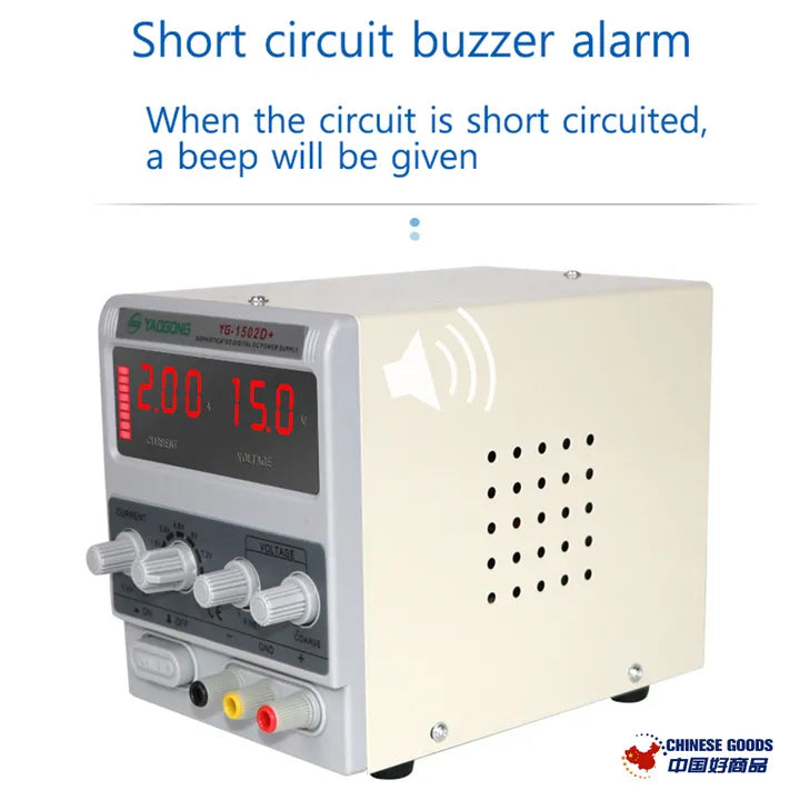 YAOGONG 1502D+ AC To DC Adjustable Power Supply - DC Regulated Power Supply