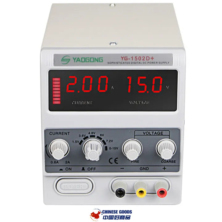 YAOGONG 1502D+ AC To DC Adjustable Power Supply - DC Regulated Power Supply