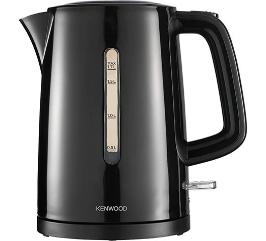 Kenwood ZJP00.000BK/WH 1.7 Liters Upright Cordless Kettle - 2200W Power, Automatic Switch Off