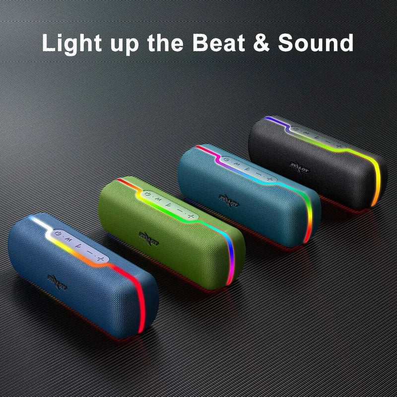 Zealot S55 Wireless IPX5 Waterproof Speaker - 20W,  Bluetooth / TF card  (MP3 file only）/ 3.5mm audio jack / USB