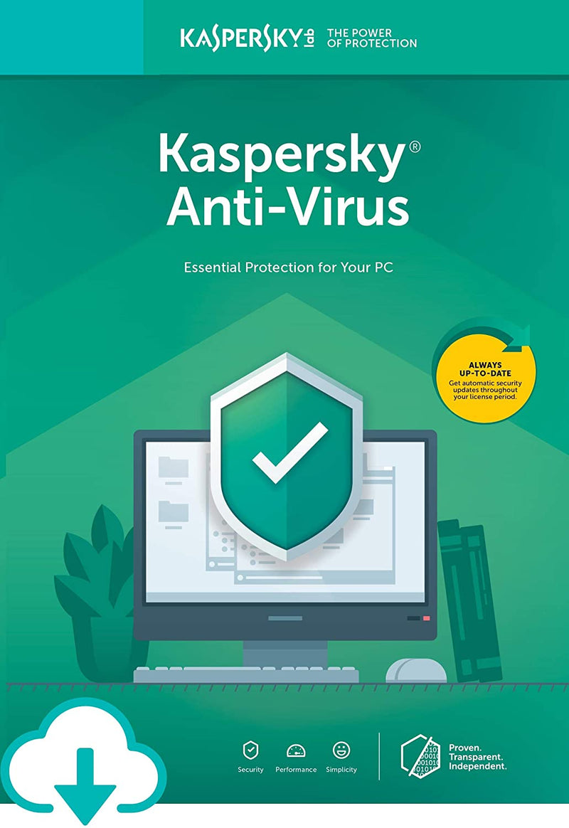 Kaspersky Antivirus 2020; 3 Devices +1 Licence for Free for 1 Year